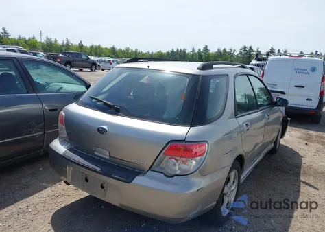 2006 Subaru Impreza 2.5I из США, поврежденный, VIN JF1GG67676H820406